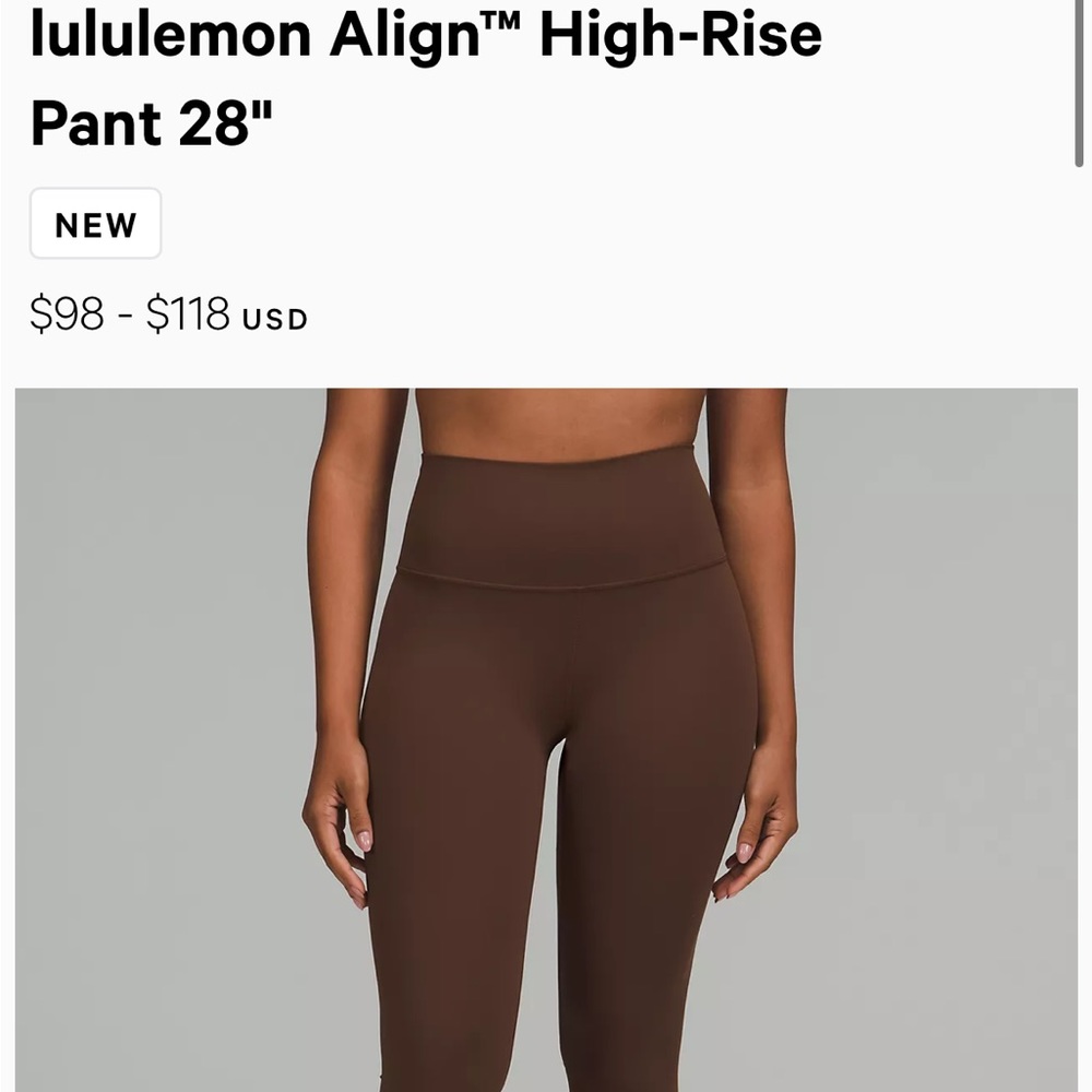 JAVA LULULEMON LEGGINGS ☕️